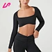Our super crop top long sleeve is the perfect balance of style and comfort. Made from high-quality materials, it's perfect for any occasion. Shop now and elevate your wardrobe.