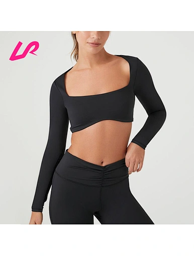 Our super crop top long sleeve is the perfect balance of style and comfort. Made from high-quality materials, it's perfect for any occasion. Shop now and elevate your wardrobe.